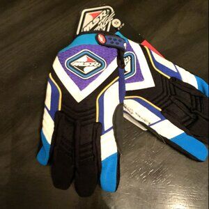 Vintage MSR Rage Gloves 2003-Blue-Adult Size Small NWT